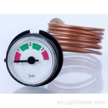 Manómetro de presión del tubo del manómetro D28